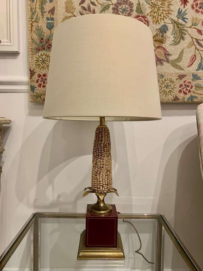 A pair of Maize table lamps