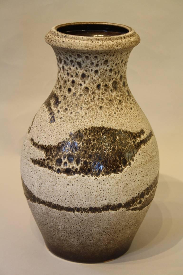 German ceramic pottery vase