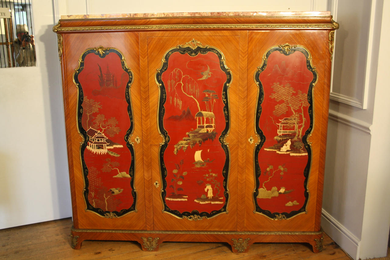 Louis XV revival cabinet