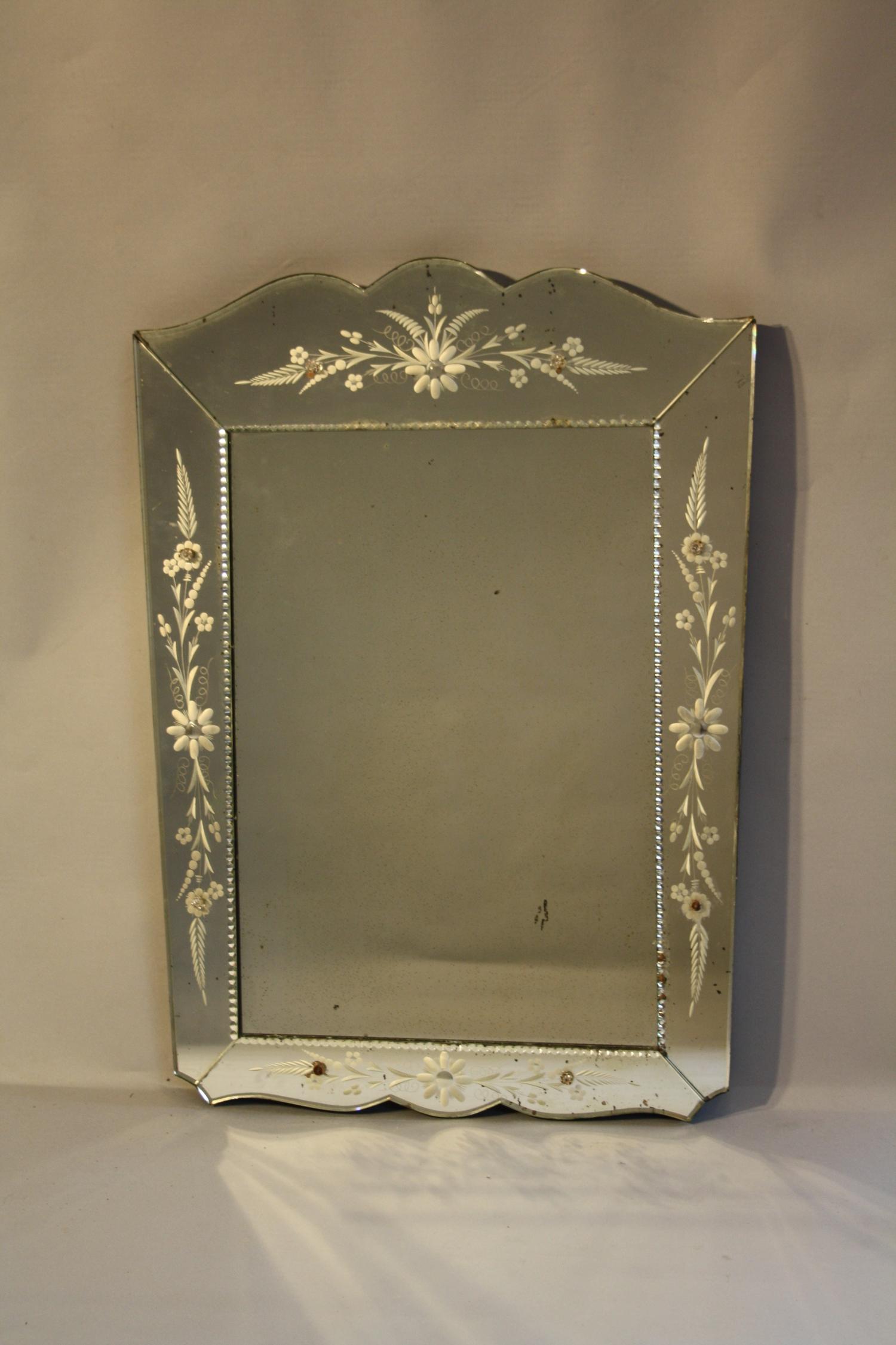 Small Venetian mirror