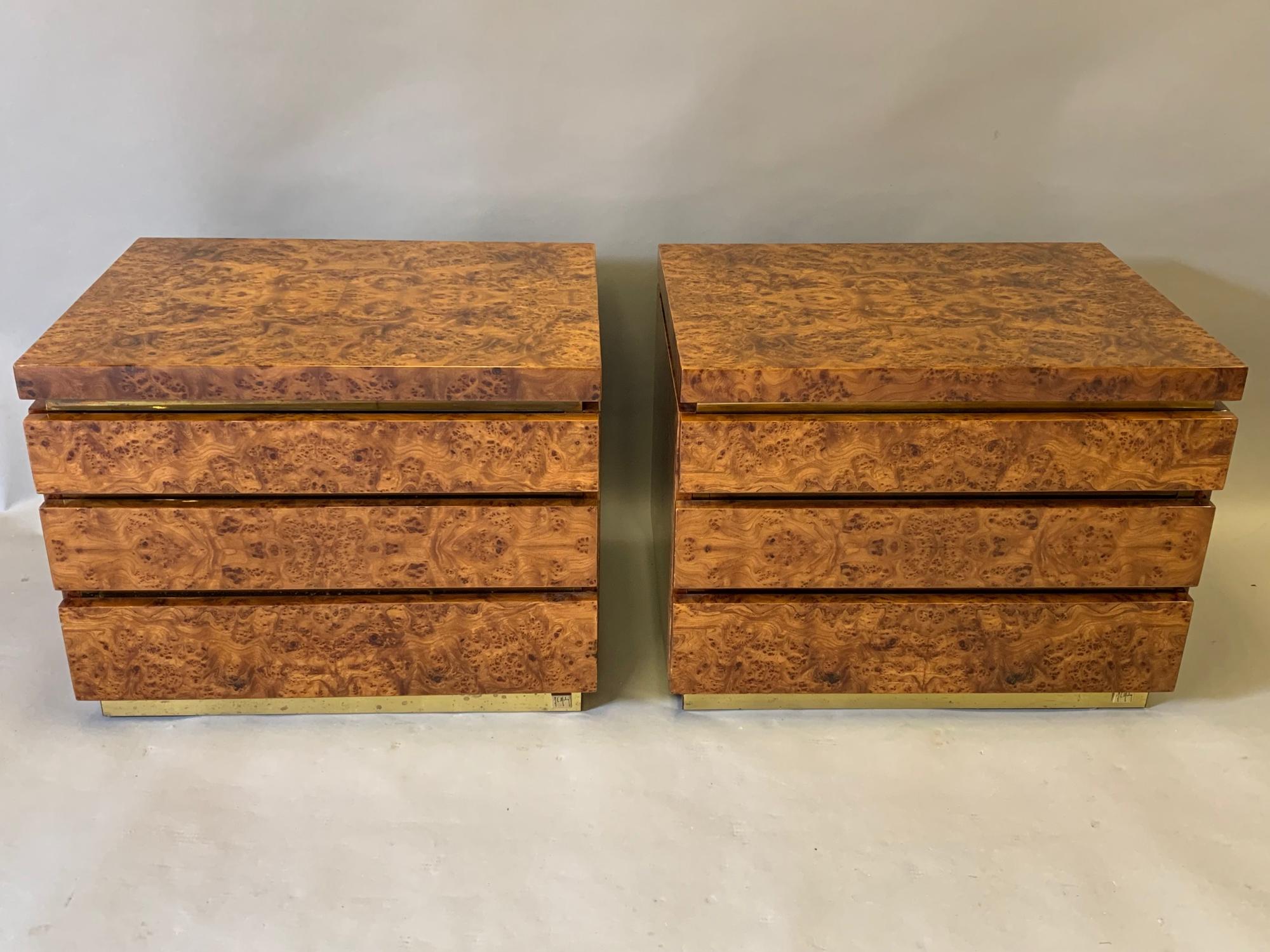 Jean Claude Mahey side drawers