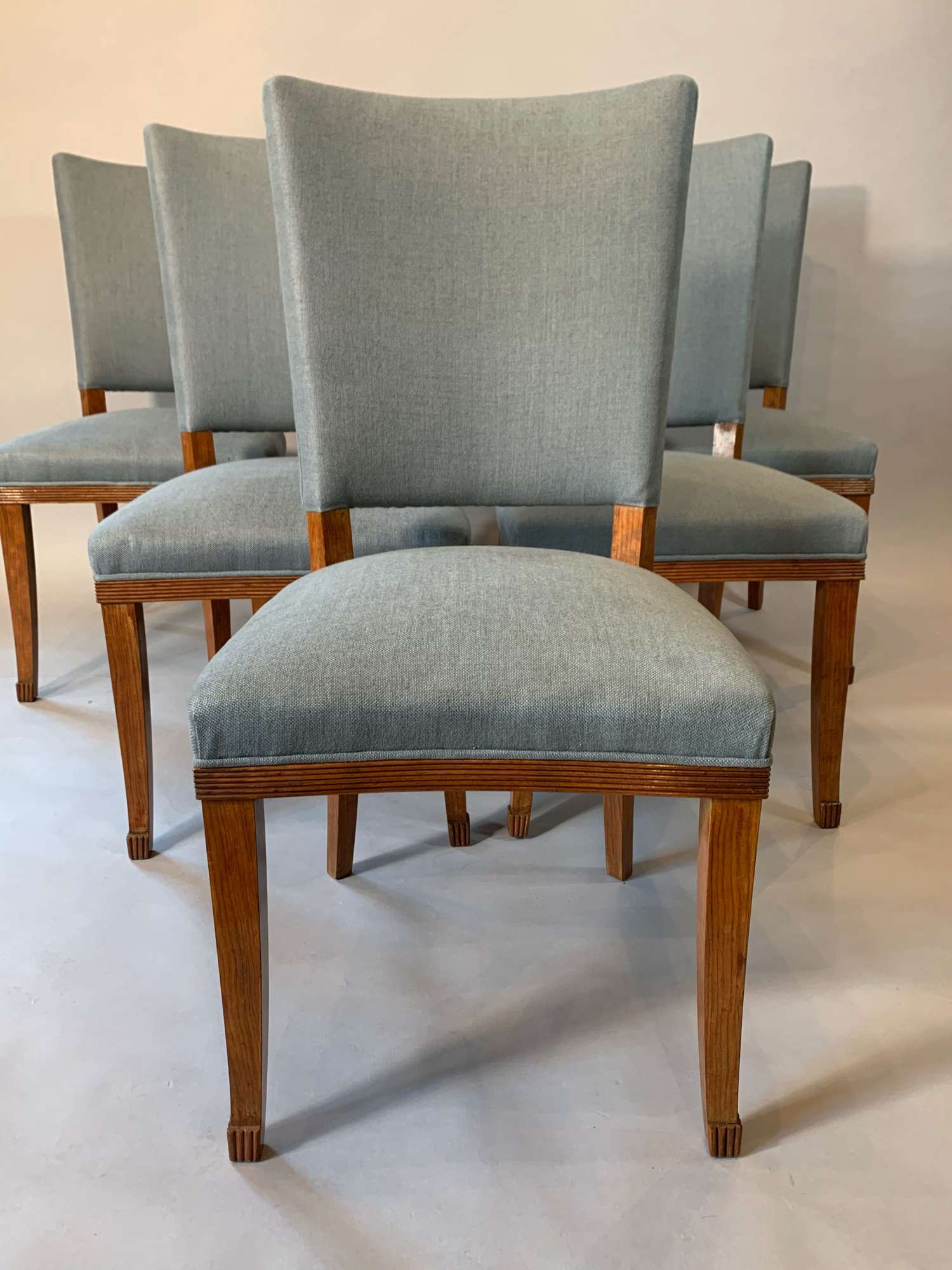 Set of 6 dining chairs by Pier Luigi Colli