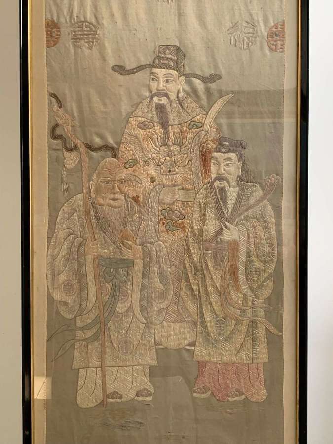 Japanese wise men textile